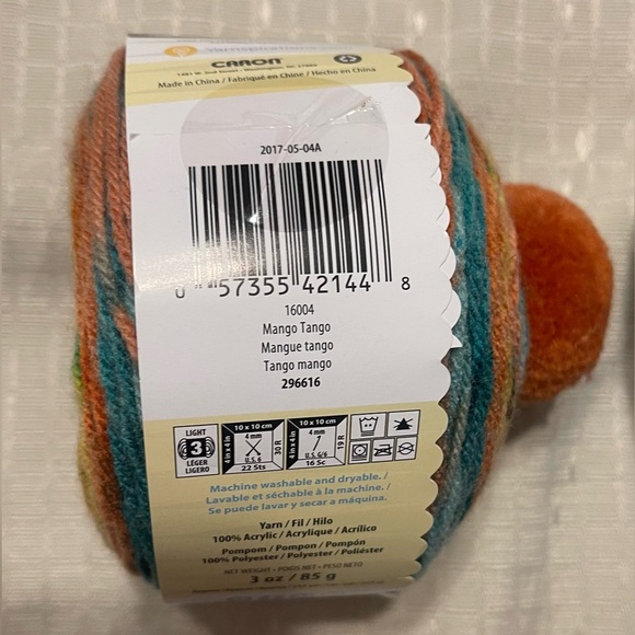 2 Skeins Caron Cupcakes Retired Self-Striping Yarn - Picture 2 of 5